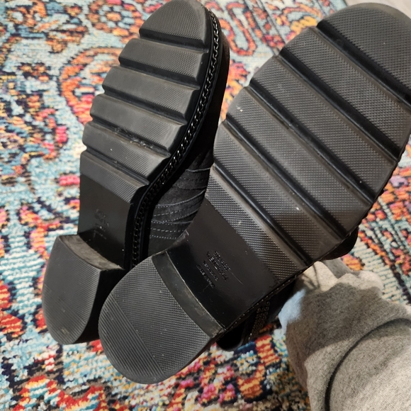 Stuart Weitzman Yadastud Suede Biker Boots - Picture 7 of 9